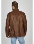 Кожаная куртка Bugatti Andiamo, коньячный - фото 3