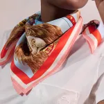 HERMES Шёлковый шарф Multicolor, Multicolor - фото 8