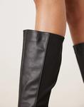 Массивные сапоги до колена черного цвета New Look - фото 4