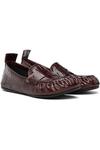 Кожаные лоферы Acne Studios, Burgundy - фото 4