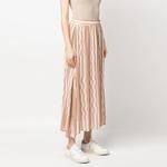 Юбка миди в полоску ARMANI EXCHANGE, бежевый - фото 6