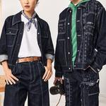 LINING Джинсовая куртка, Denim Blue - фото 7