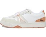 Кроссовки Lacoste L001 124 2 SMA, цвет White/Light Brown - фото 4