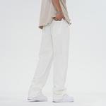 FUERZA Джинсы унисекс белые - фото 9