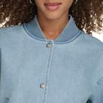 Женская куртка Levi's короткая на пуговицах, голубой - фото 6