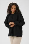 Блуза KAFFE CURVE Lisana, черный - фото 2