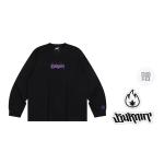 Футболка унисекс BURNIN, белая с красным - фото