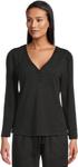 Топ Tommy Bahama Ashby Isles Placket Puff Sleeve Top, черный - фото