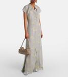 Кожаная сумка через плечо Camero Small Acne Studios, Taupe Beige - фото 5