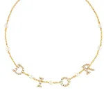 Женское ожерелье DIOR - фото