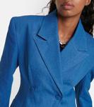 Джинсовый блейзер Cosa AYA MUSE, синий - фото 4