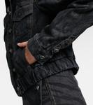 Джинсовая куртка с принтом Ganni, черный - фото 6