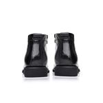 Ботинки мужские черные GZZ, черные утепленные - фото 6