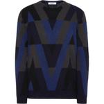 Свитер мужской Valentino, черный - фото