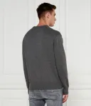 Свитер regular fit Guess Jeans, серый - фото 3