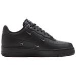 Кроссовки Nike Air Force 1 Skateboarding Shoes Women's Low-top Black/metallic Silver, черный - фото 2