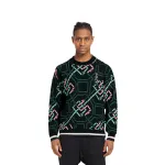 Свитер мужской черный Lining, черный - фото 4