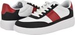 Кроссовки Guess Mens Chaze, Black/White/Red 001 - фото 2
