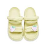 Пляжные сандалии унисекс RUN MANNER, желтые - фото 5