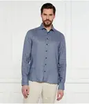 Льняная рубашка Slim fit Stenströms, синий - фото 4