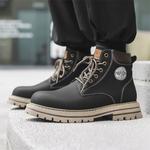 Мужские ботинки Cahhrrn X Martin Boot Men Beige Zuwudong - фото 9