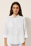 Блуза Calzedonia Button-down blouse, White/White - фото