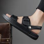 Пляжные сандалии мужские черный Shouba - фото 5