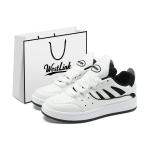 Низкие кроссовки для скейтбординга унисекс WESTLINK, Black Red - фото