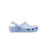 Marbled Сабо - детские Crocs, Purple/Multicolor - фото 5