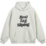 Унисекс свитшот NANDCHN, белый - фото