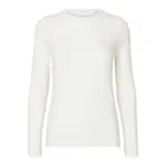 Лонгслив Selected Manja, белый - фото 3