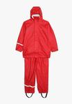 Дождевик BASIC RAINWEAR SOLID UNISEX SET CeLaVi, красный - фото
