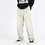 Джинсы унисекс Gdrx, желтый/светло-голубой - фото 5