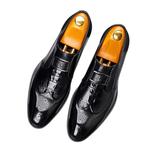 Мужские черные туфли KACHILANG - фото 6