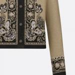 Кардиган женский Dior, черный / кремовый - фото 5