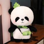 Плюшевая игрушка панда в бамбуковом тубе Happy Fish - фото 6