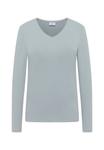 Топ Cecil V-NECK LANGARM, Blau/Light Blue - фото 5