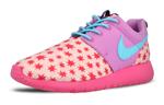 Кроссовки Nike Roshe One Print Prism Pink GS - фото 3