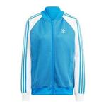 Куртка adicolor classics oversize sst track jacket Adidas, синий - фото