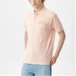 Поло с логотипом LACOSTE, синий - фото 7