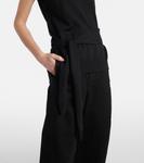 Топ из смесовой шерсти Lemaire, черный - фото 5