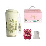 Термочашка для кофе lotso 520 мл Disney, белый/розовый - фото