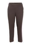 Брюки Kaffe Curve KCSAKIRA LONG PANTS, Brown - фото 5