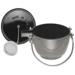 Чугунный чайник Staub, 1,15 л, 18 см, графитово-серый - фото 4