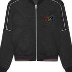 Куртка мужская Saint Laurent с логотипом, черный - фото 6