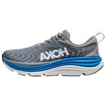 Кроссовки HOKA ONE ONE Gaviota 5 Limestone Diva Blue, серый - фото