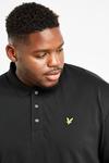 Рубашка-Поло с большим логотипом Lyle & Scott, черный - фото 4
