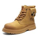 Мужские ботинки Cahhrrn X Martin Boot Men Beige Weishibangwei - фото 2