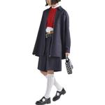 Рубашка женская синяя Prada - фото 2