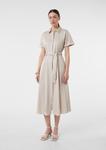 Платье-рубашка COMMA, Cream - фото 5